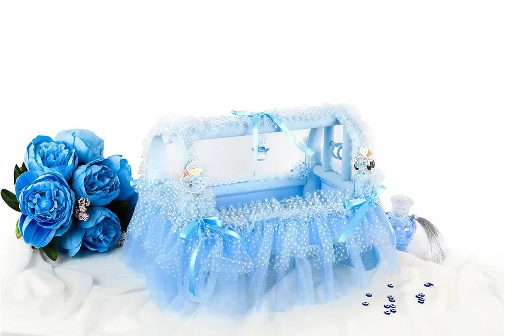 Bebek Sepeti - Babykorb – Besik blau Bebek Sepeti