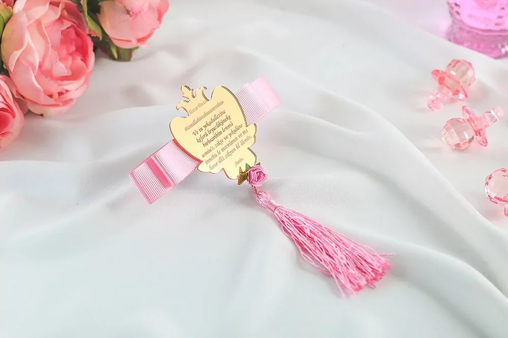 Brautfeier – Plexi Gebet – rosa