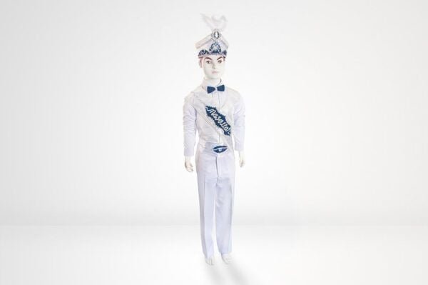 Sünnet Kıyafeti - Beschneidungskleidung - Prens - weiß blau - komplett Set Sünnet Kıyafeti